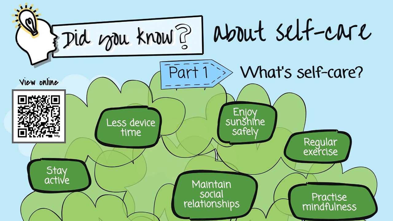 Did you know about self care? Part 1 - What's self-care?